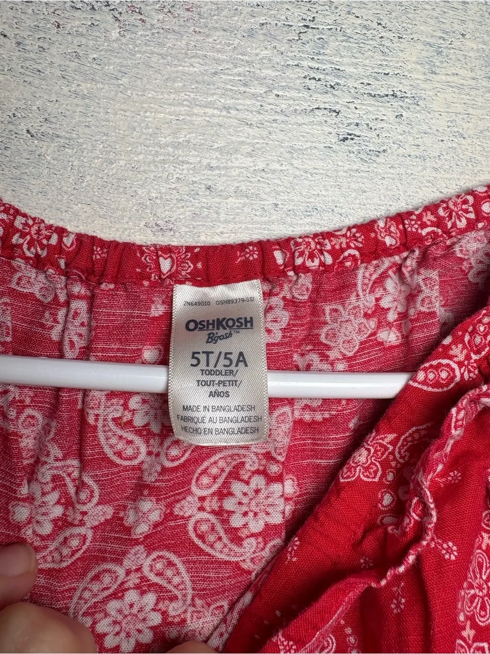 OshKosh B'Gosh romper girls size 5T